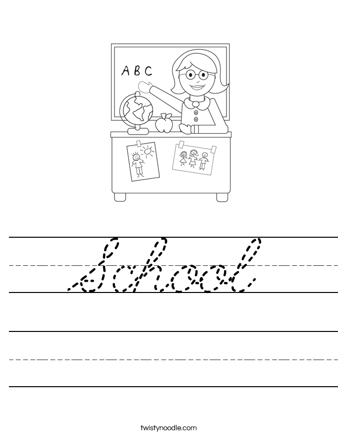 School Worksheet
