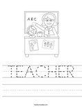 TEACHER Worksheet