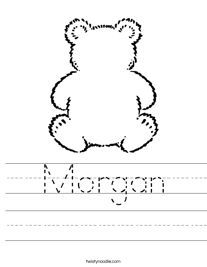 Morgan Worksheet