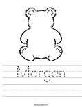 Morgan Worksheet