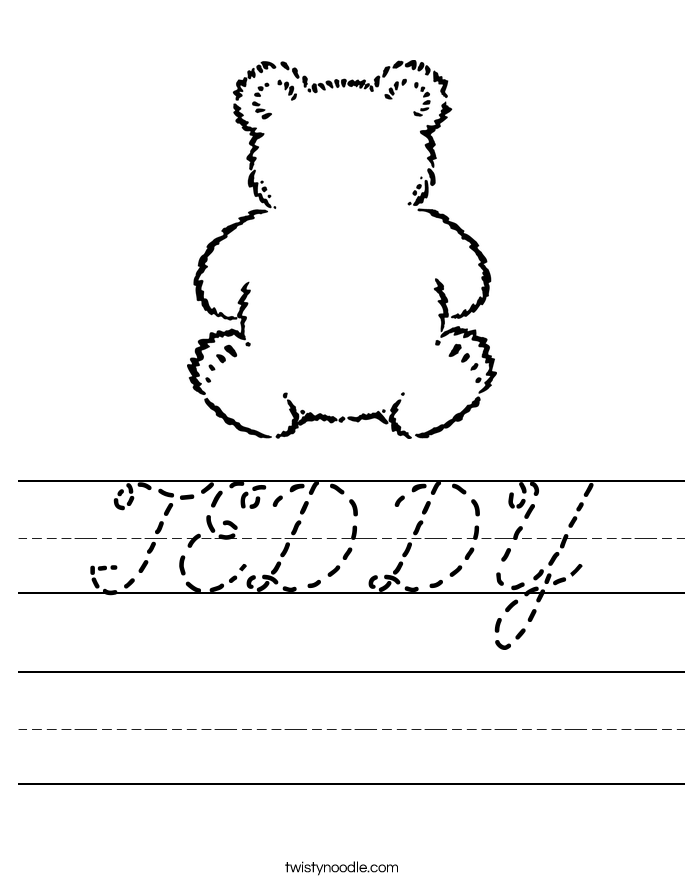 TEDDY Worksheet