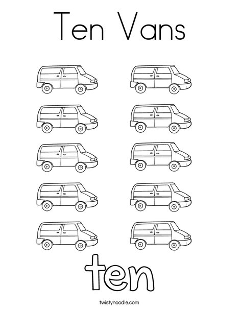 Vans coloring top