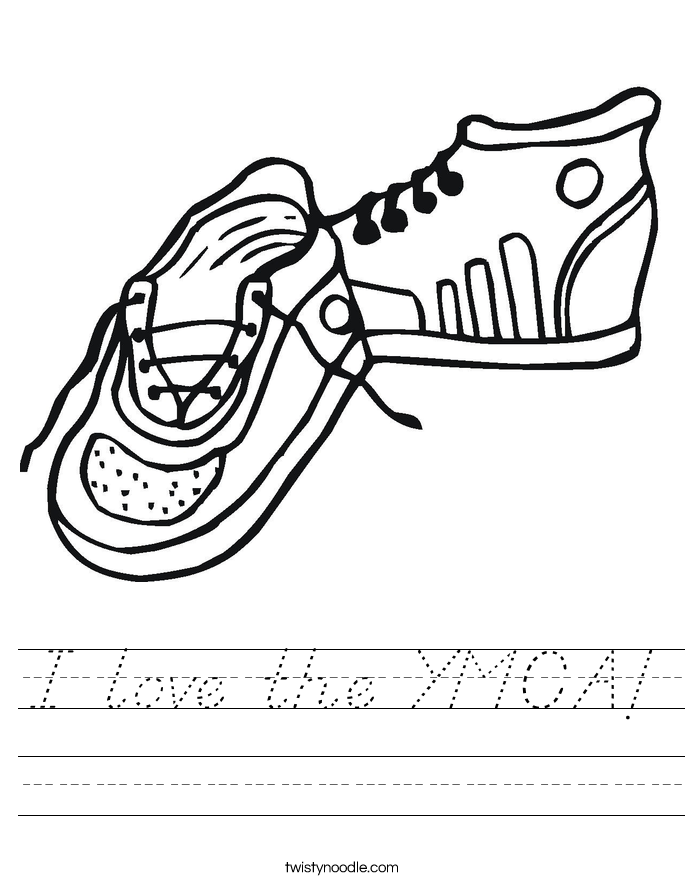 I love the YMCA! Worksheet