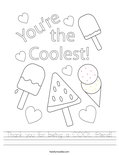 Thank you for being a COOL friend! Worksheet