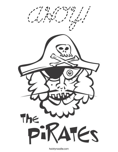 The Pirates Coloring Page