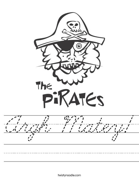 The Pirates Worksheet