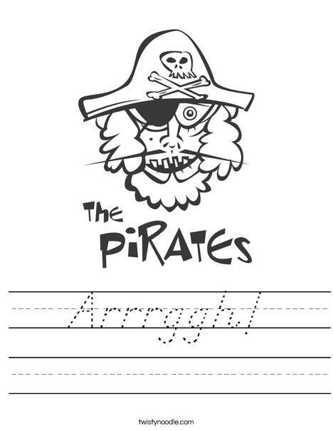 The Pirates Worksheet