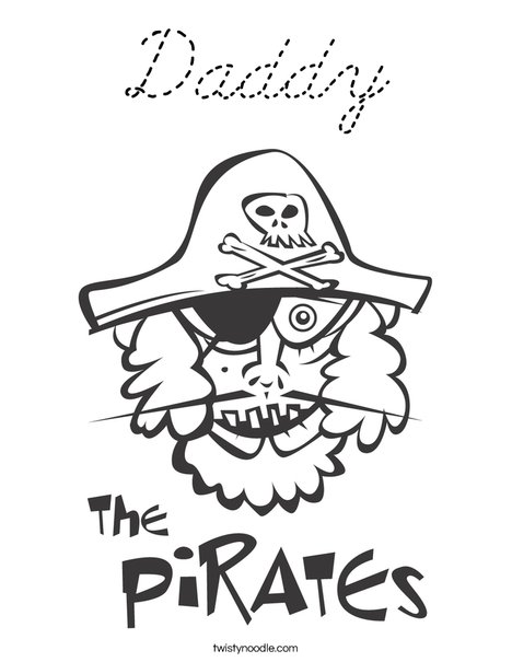 The Pirates Coloring Page