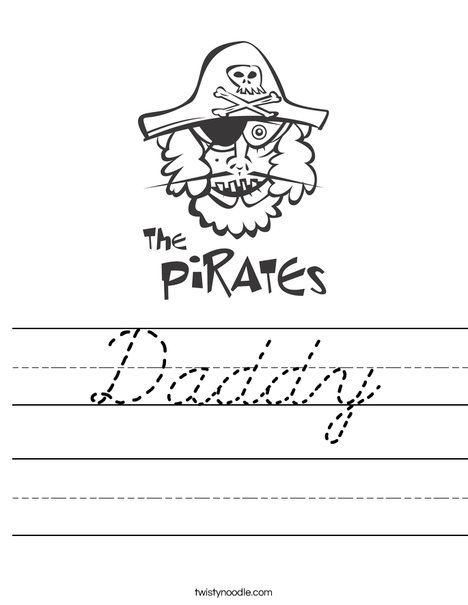 The Pirates Worksheet