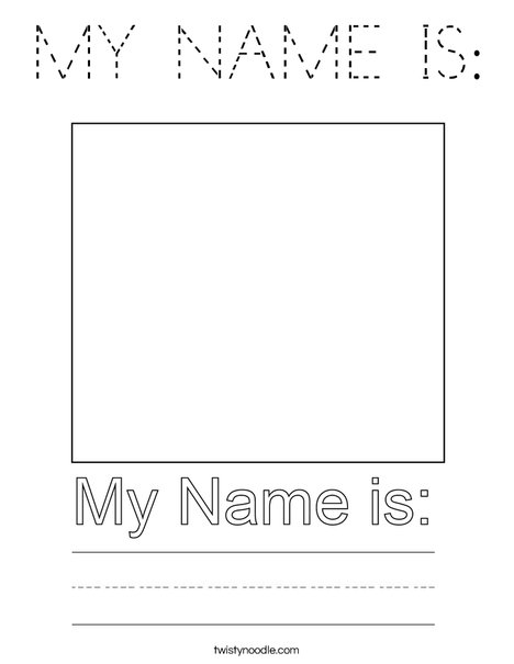 This is ME! Coloring Page