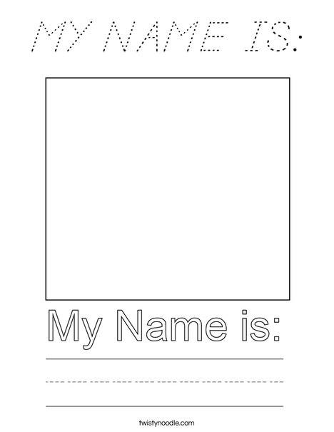 This is ME! Coloring Page