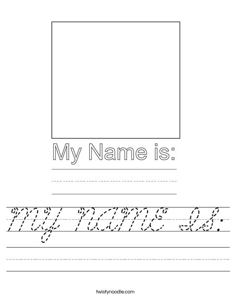 This is ME! Worksheet
