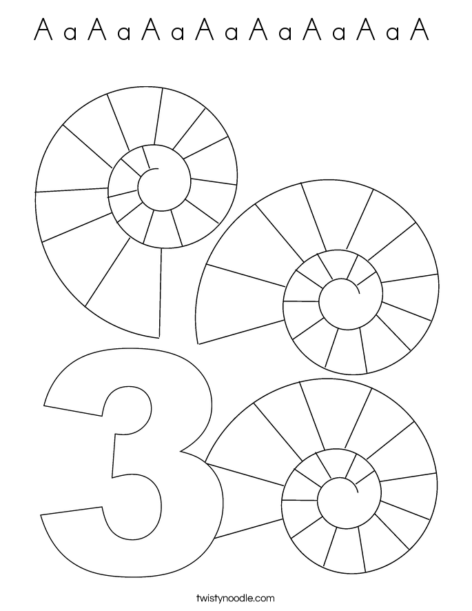 A a A a A a A a A a A a A a A  Coloring Page