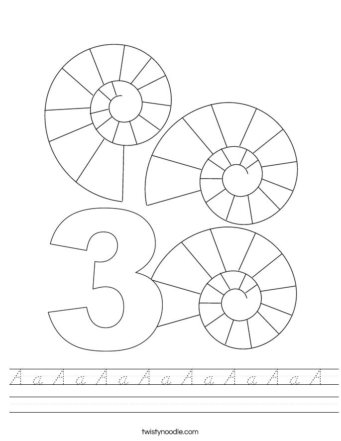 A a A a A a A a A a A a A a A  Worksheet
