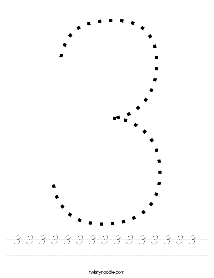 3 3 3 3 3 3 3 3 3 3 3 3 3 3 3  Worksheet