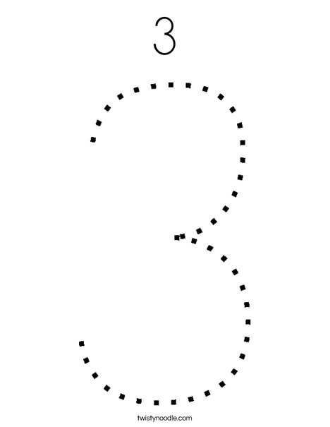 Three Coloring Page
