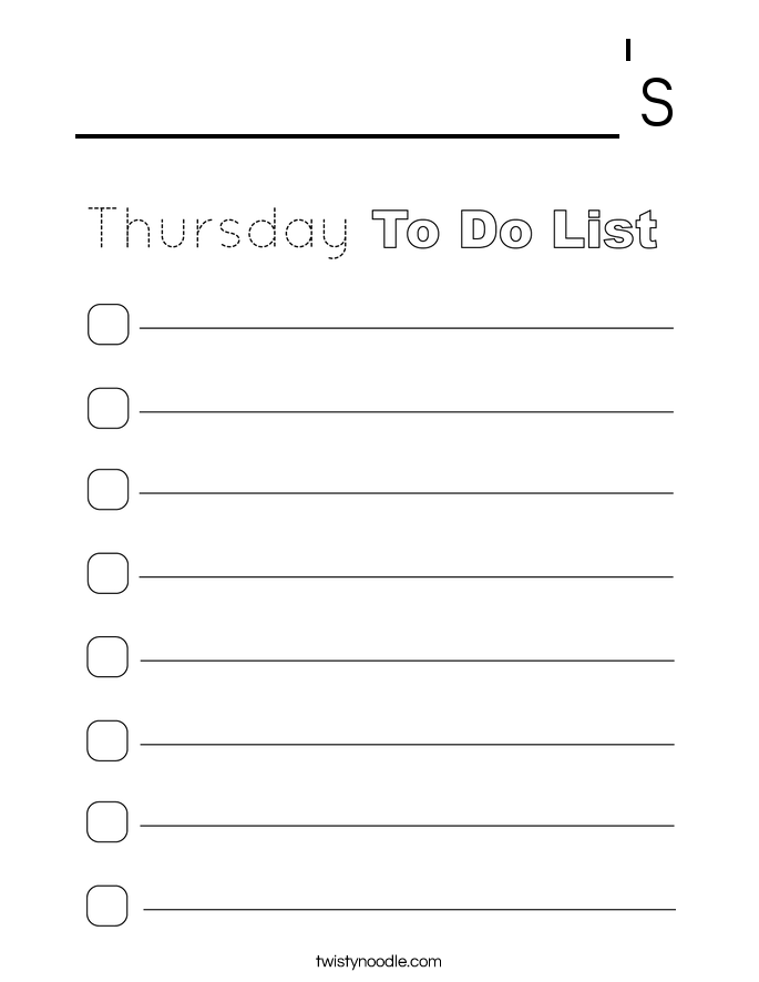 __________'s Coloring Page