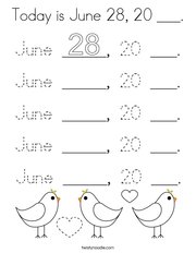 Coloring Pages - Twisty Noodle