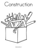 ConstructionColoring Page