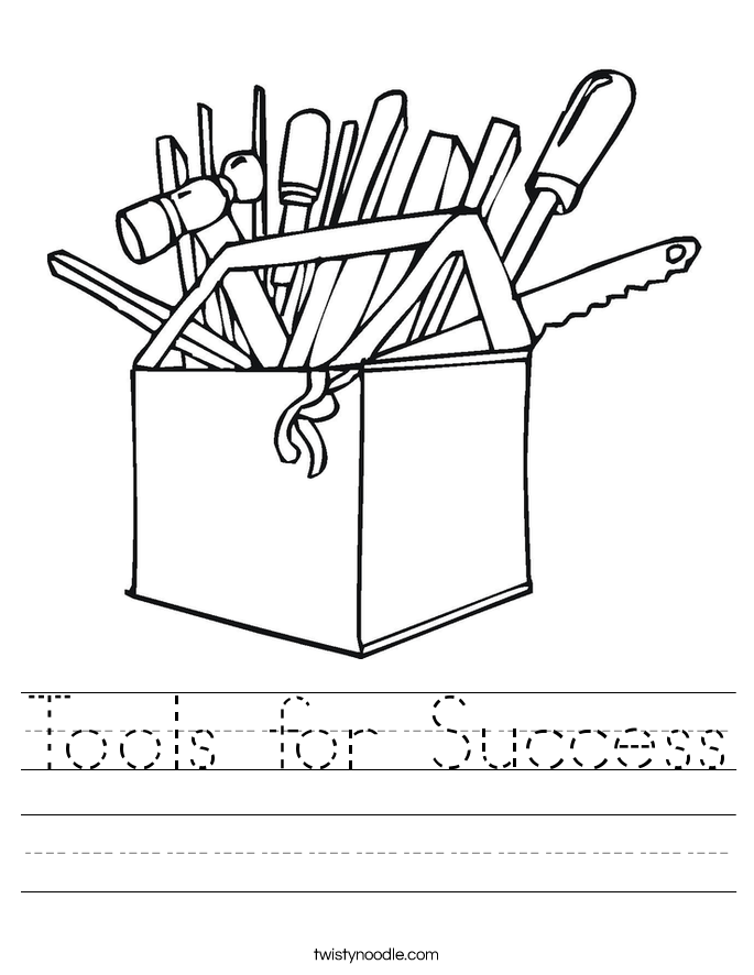 Tools for Success Worksheet