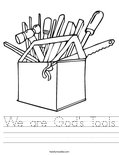 We are God's Tools Worksheet