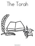 The Torah Coloring Page