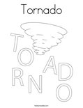 TornadoColoring Page