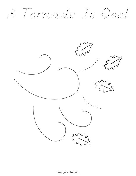 Windy Coloring Page