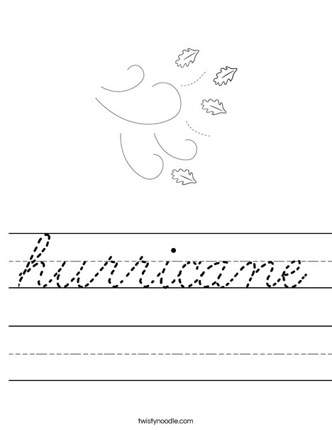 Windy Worksheet