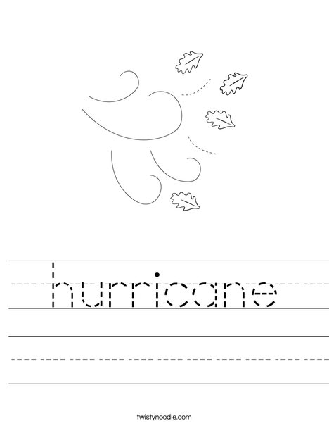 Windy Worksheet