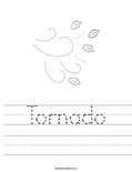 Tornado Worksheet
