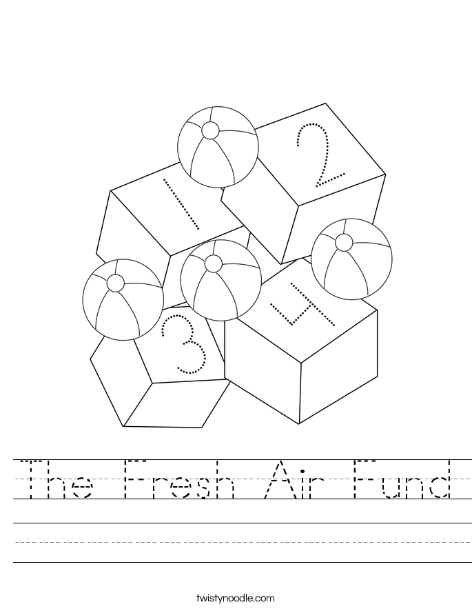 The Fresh Air Fund Worksheet