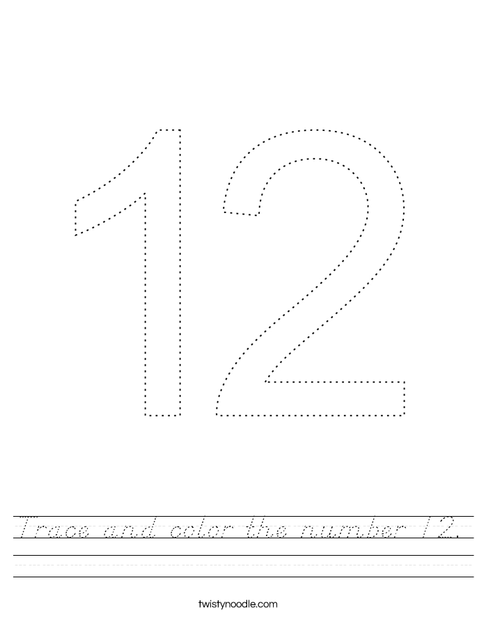 trace-and-color-the-number-12-worksheet-d-nealian-twisty-noodle