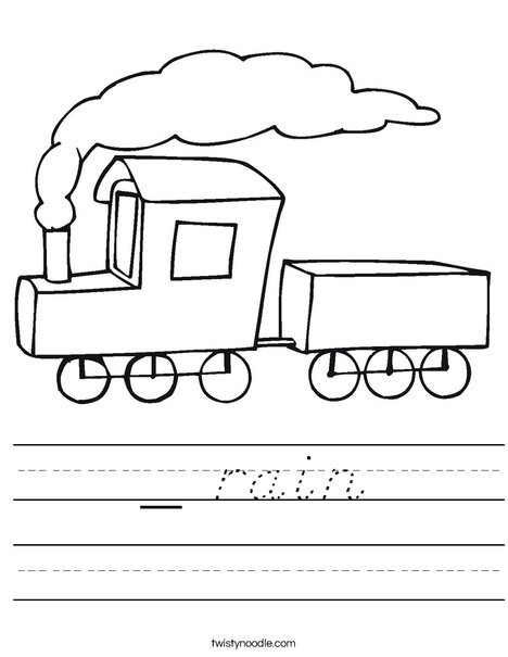 S is for Steam Worksheet