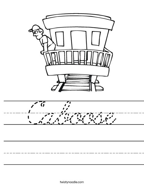 Conductor Worksheet