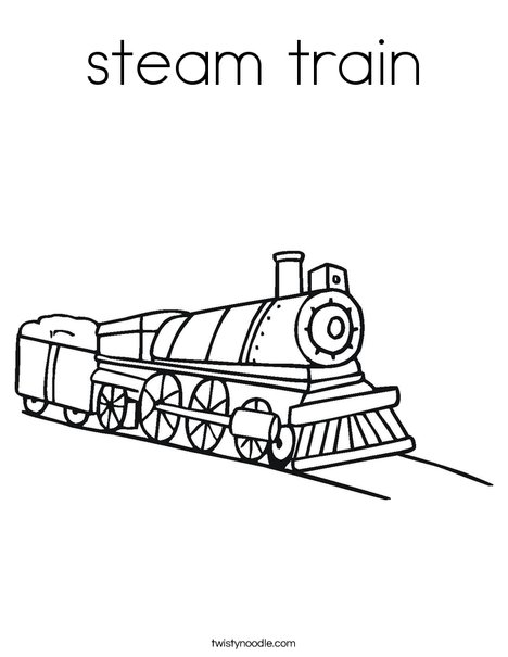 Choo Choo Train Coloring Page