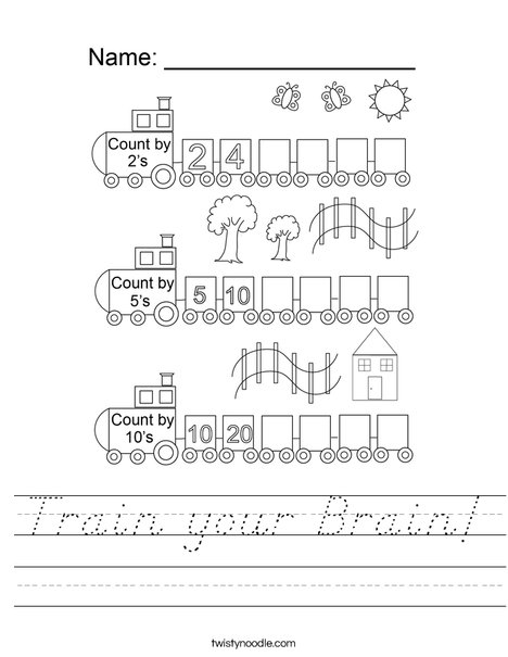 Train your Brain! Worksheet