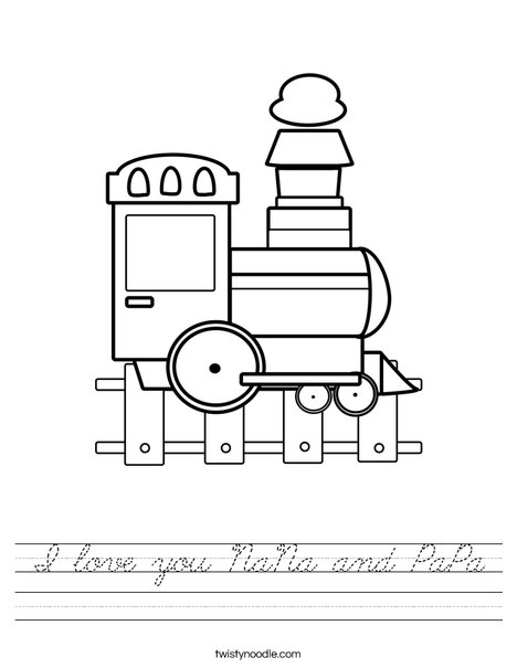 Train Worksheet