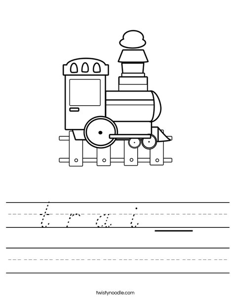 Train Worksheet