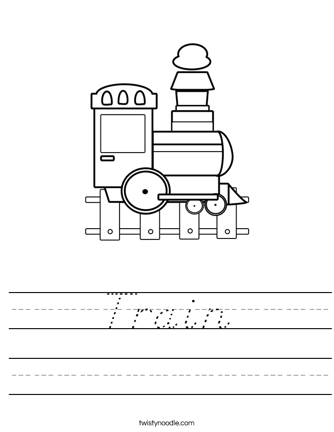 Train Worksheet