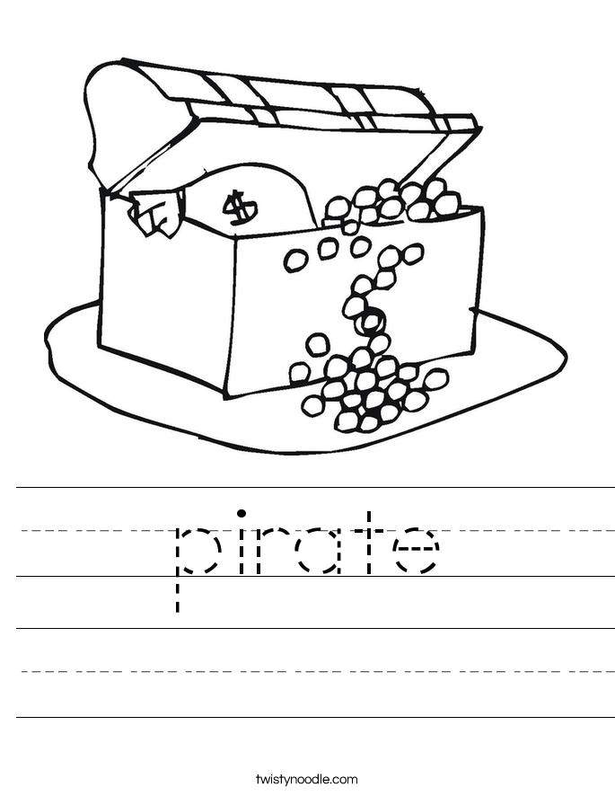 pirate Worksheet