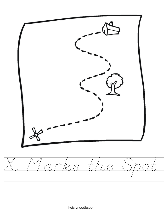 x-marks-the-spot-worksheet-d-nealian-twisty-noodle