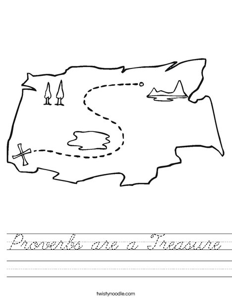 Treasure Map1 Worksheet