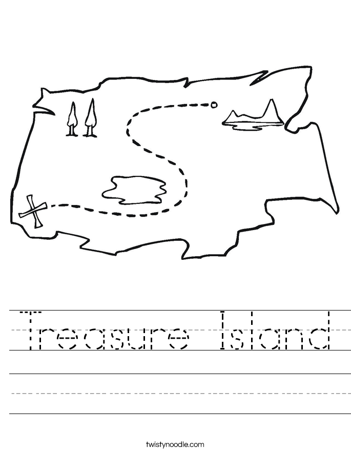 Treasure Island Worksheet