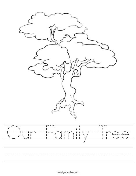 Tree Worksheet