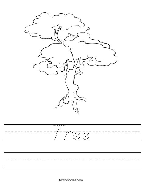 Tree Worksheet