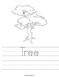 Tree Worksheet
