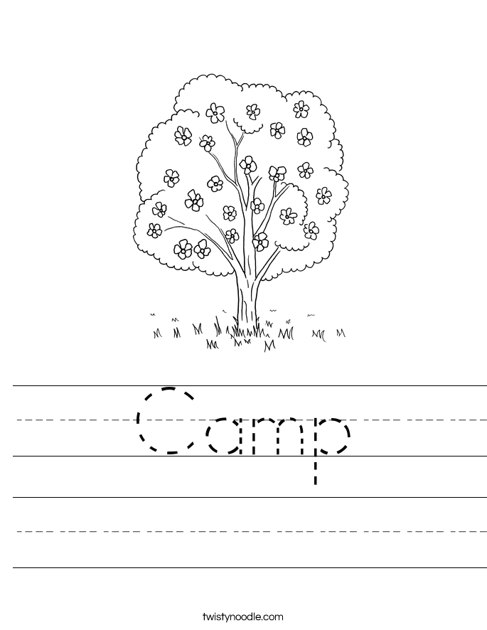 Camp Worksheet