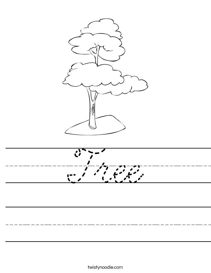 Tree Worksheet
