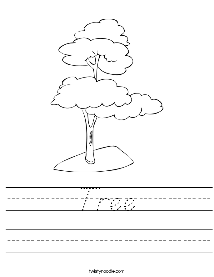 Tree Worksheet